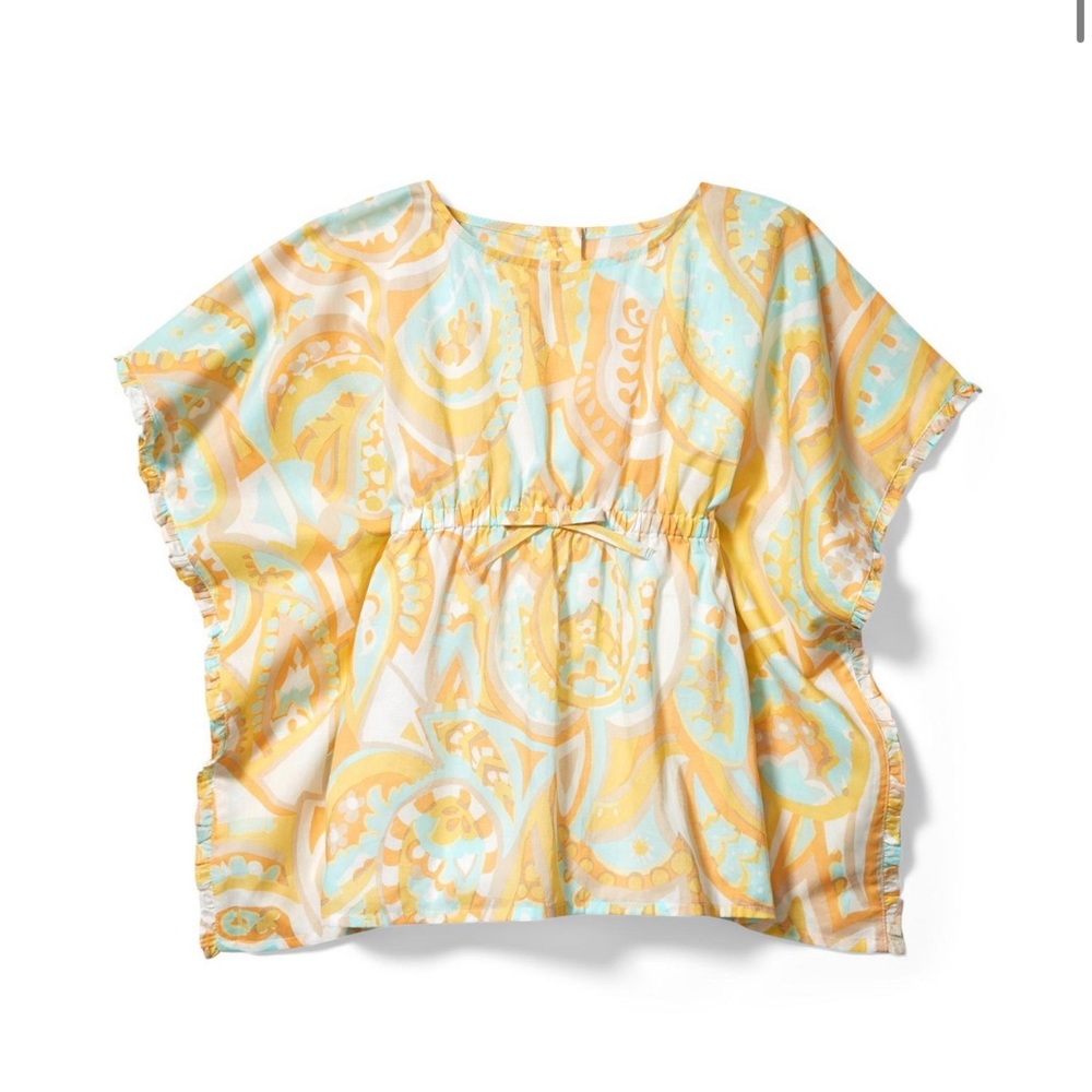 Rachel Zoe x Janie & Jack Paisley Caftan Cover-Up Size 3